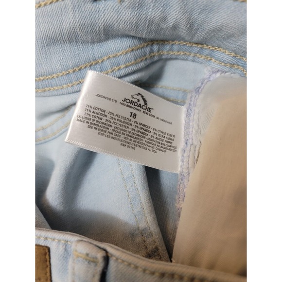 Jordache Mid Rise Skinny Size 18 NWT New With Tags - Picture 6 of 9